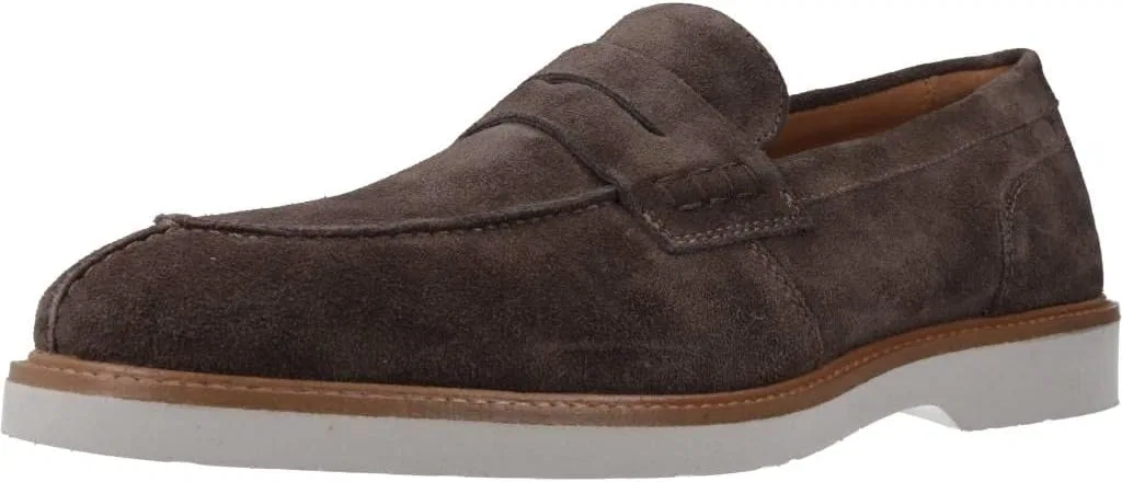 Мужские мокасины Geox U Gubbio D, Dk Brown
