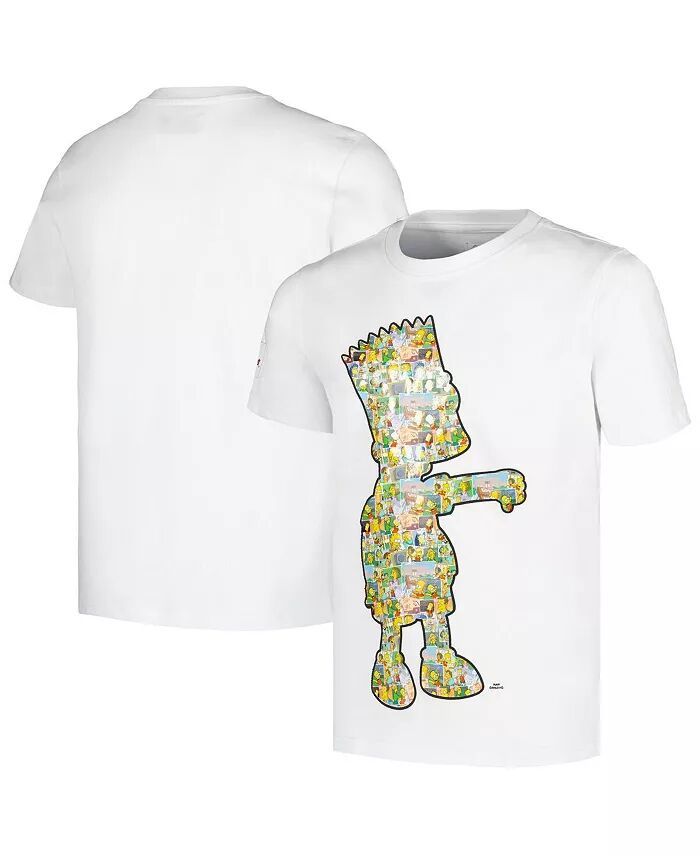 

Футболка с белыми открытками от Big Boys and Girls Bart Simpson Freeze Max