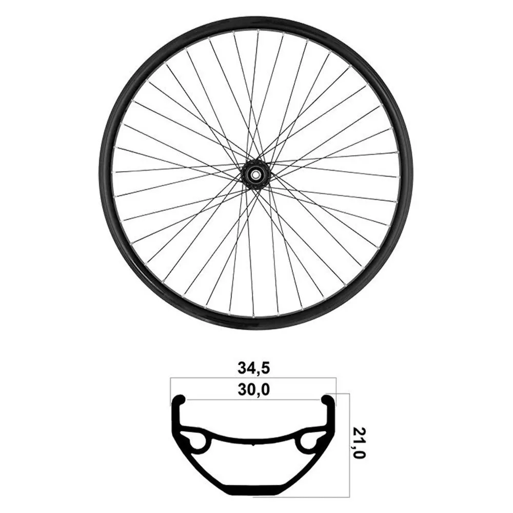 

Заднее колесо Mvtek 29´´ Tubeless MTB, серебряный
