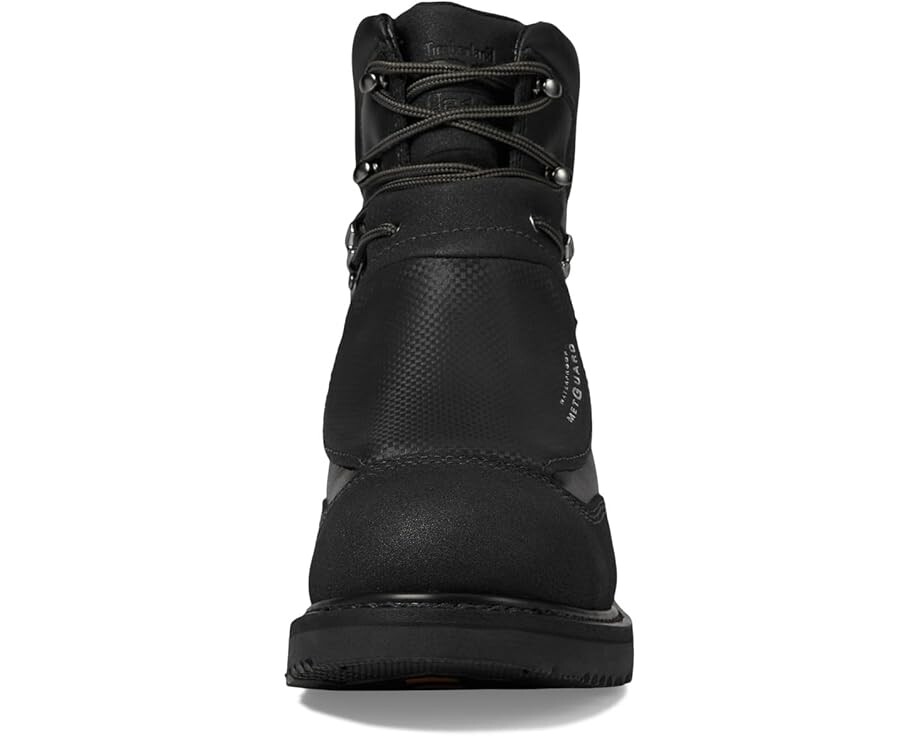 Мужские ботинки Timberland PRO External Met Guard из кожи водонепроницаемые, черный — фото 2