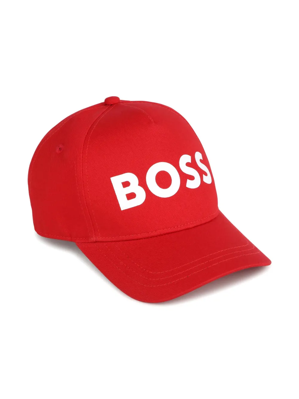 

Кепка с логотипом BOSS Kidswear, красный