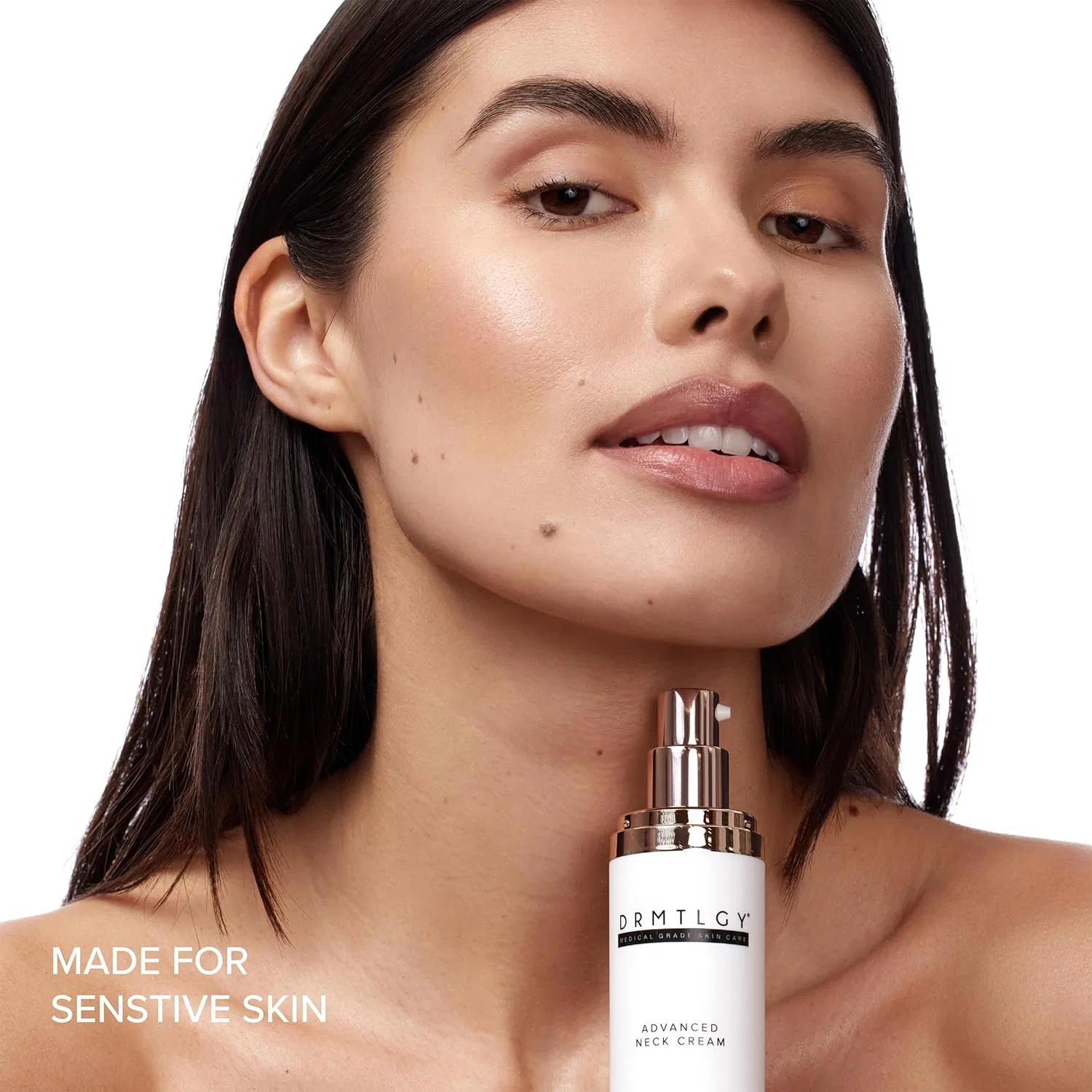 Крем для лица Drmtlgy — Укрепляющий для шеи Advanced Neck Firming Cream с пептидами и витамином Е, 50 мл — фото 4