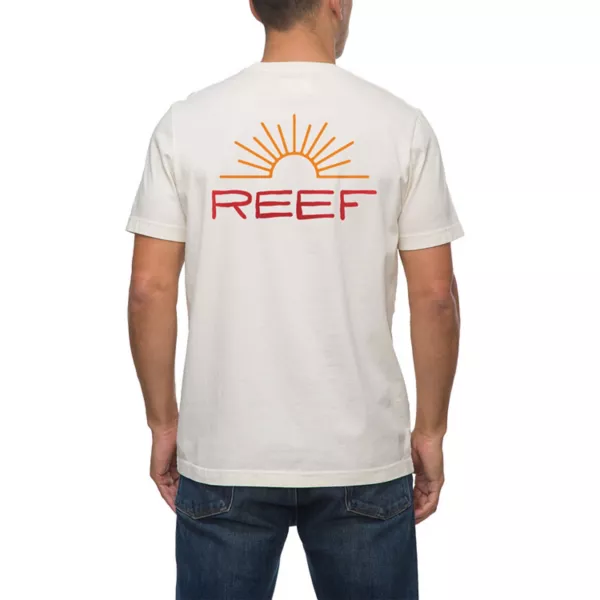 

Мужская футболка с принтом Reef, белый