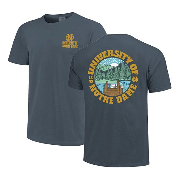 

Мужская футболка notre dame fighting irish comfort colors с утепленной подкладкой Image One