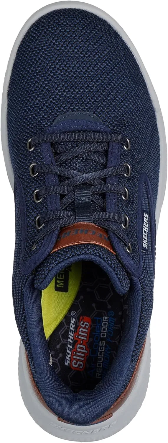 Мужские кроссовки Skechers USA Cyrus Shaw, Navy — фото 4