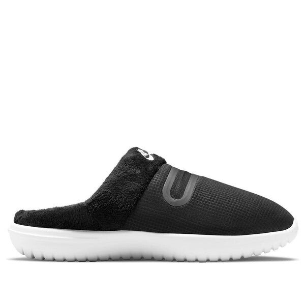 Тапочки burrow sandals black/white Nike, черный — фото 2
