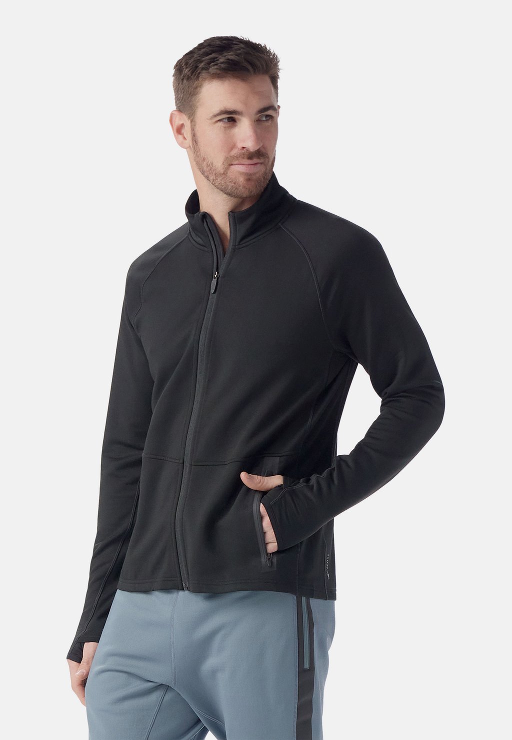 

Толстовка на молнии ACTIVE Smartwool, черный