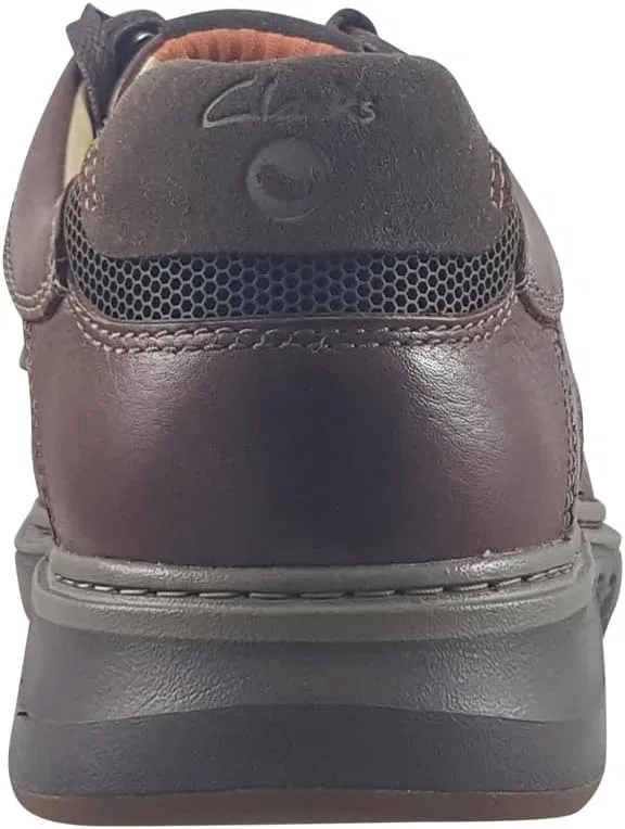 Мужские кожаные туфли Clarks Un Briley Pace стандартной посадки, Brown Tan — фото 4