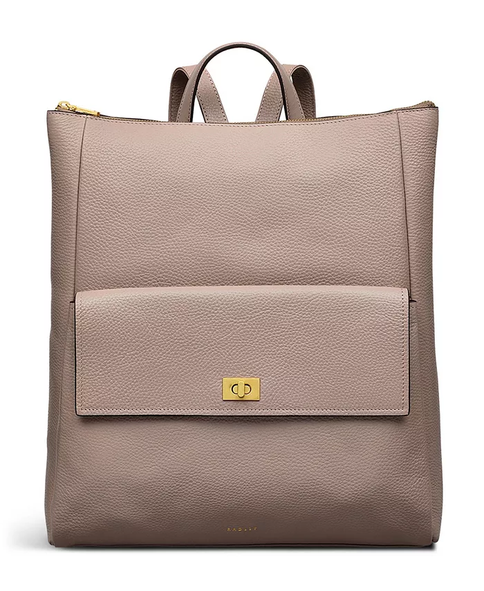 

Рюкзак Brook Avenue Medium Zip Top с верхней застежкой-молнией Radley London, фиолетовый