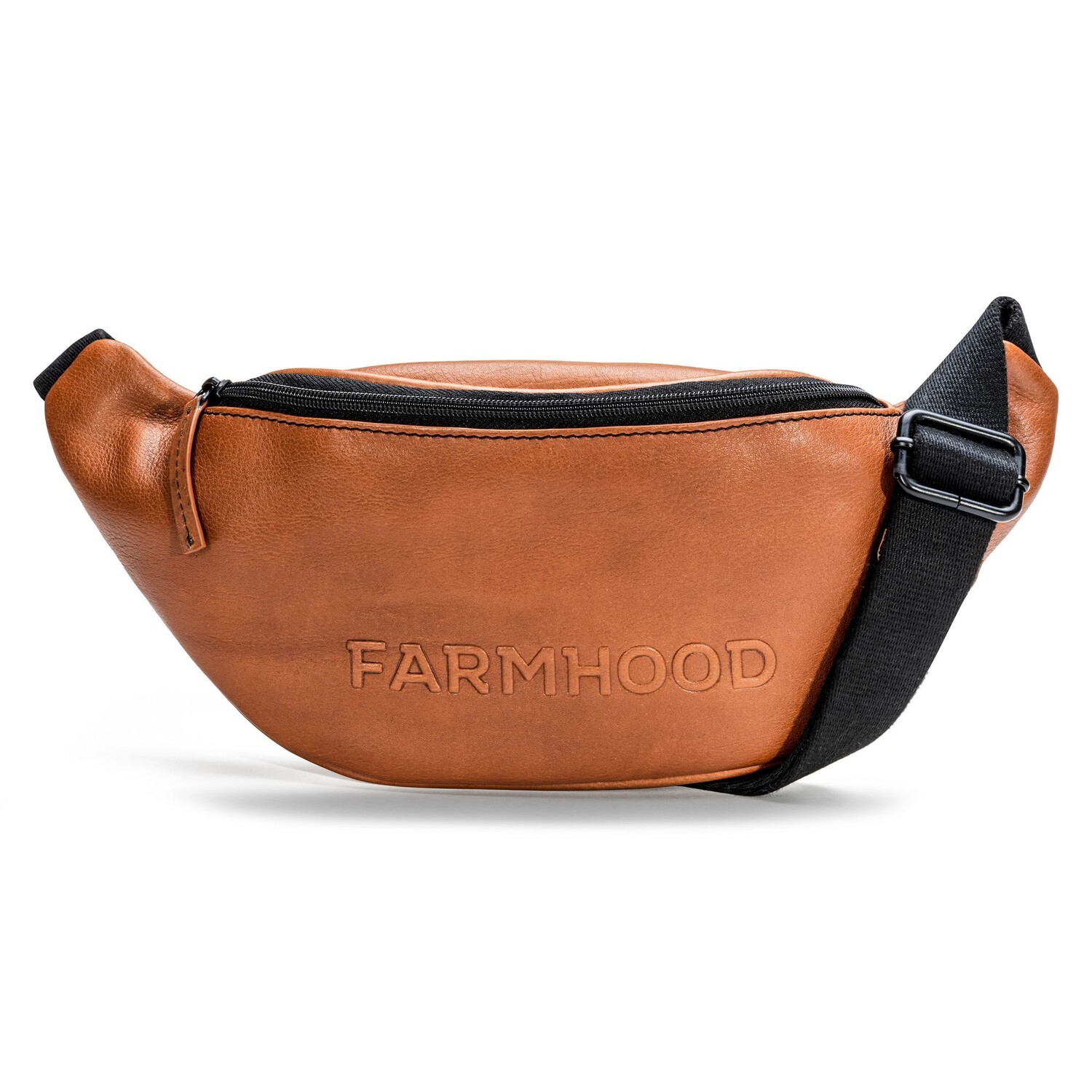

Сумка через плечо Farmhood Memphis Gürteltasche Leder 34 см, коньячный
