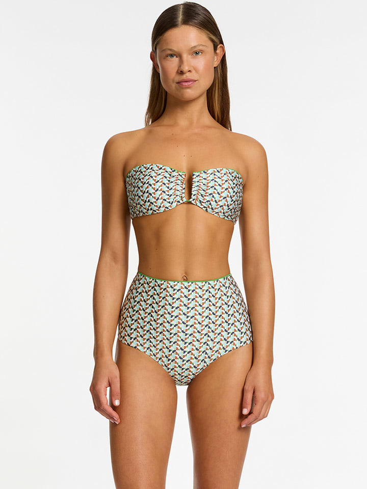 

Верх бикини Jets, красочный