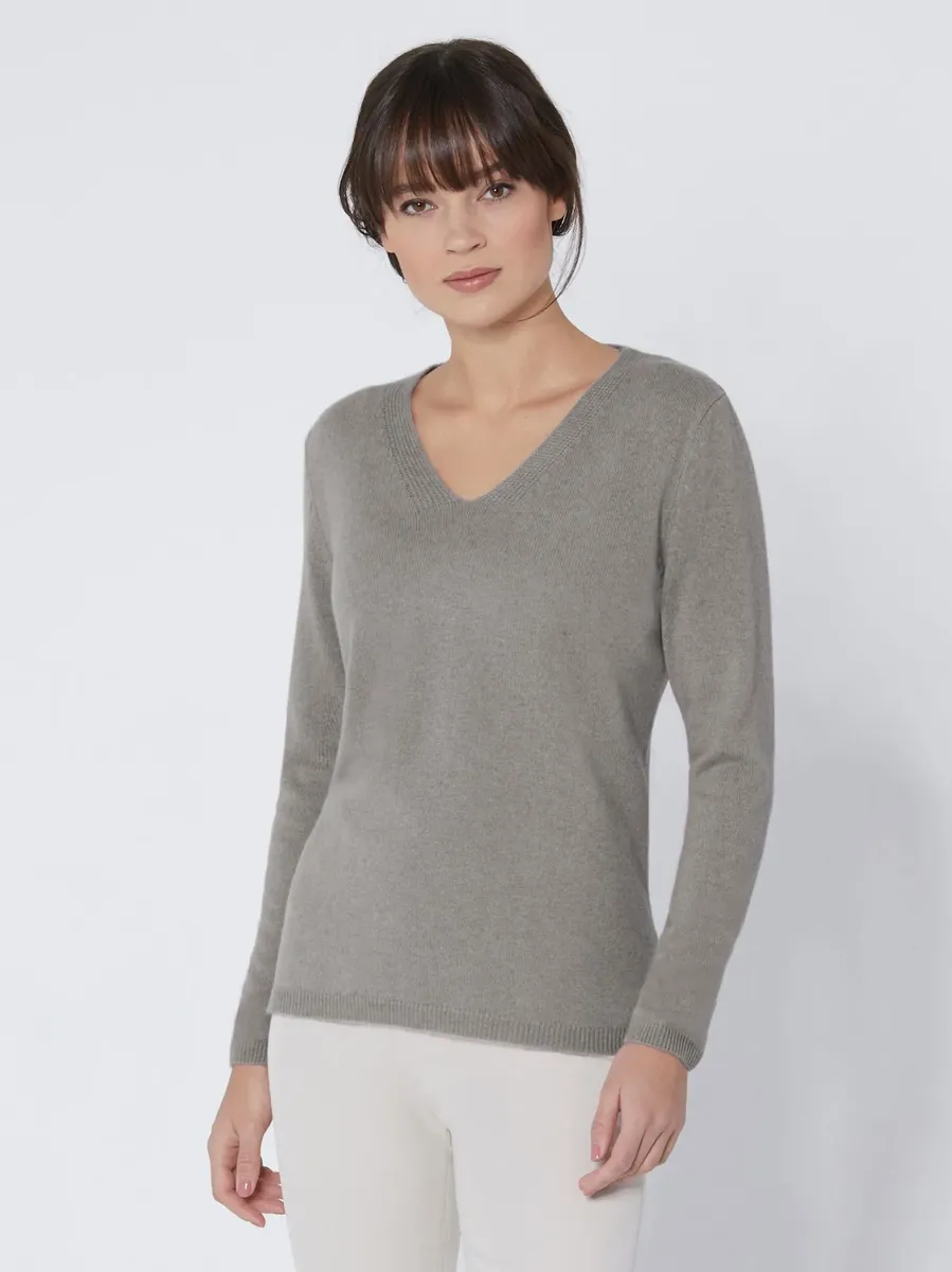 

Casual Looks Кашемировый свитер "Кашемировый свитер", цвет Grau-Meliert