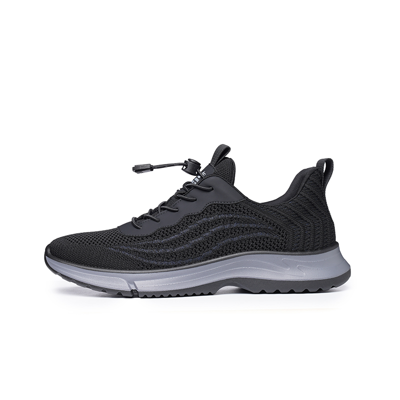 

Мужские прогулочные кроссовки LAORENTOU низкие черно-серые