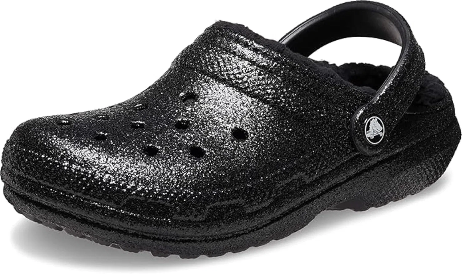 Кроксы Unisex Classic Lined Clog | Fuzzy Holzschuh Crocs, Black