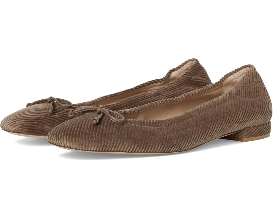 Балетки Stuart Weitzman Bria Ballet Flat, серо-коричневый