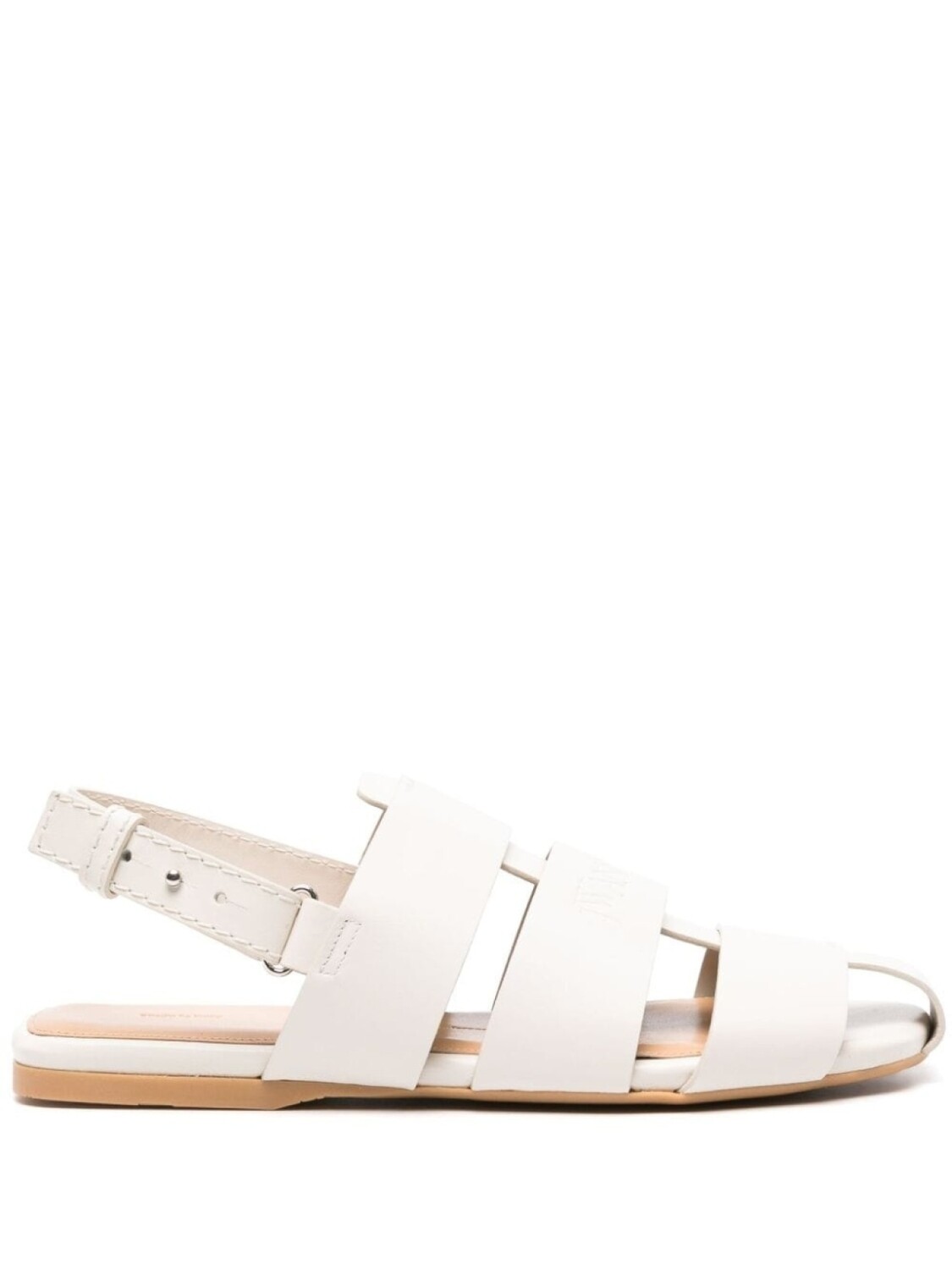 

JW Anderson сандалии Slingback Fisherman, нейтральный цвет