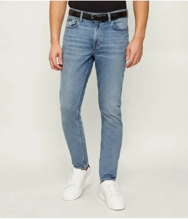 Джинсы Грегори slim fit Calvin Klein, синий