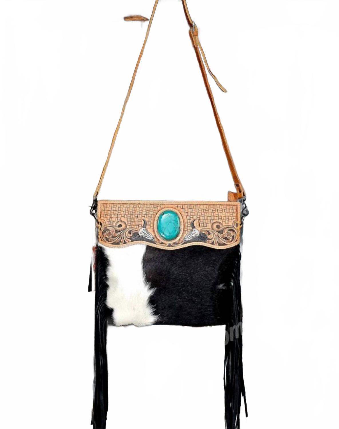 

American Darling Сумка через плечо из коровьей кожи, черная