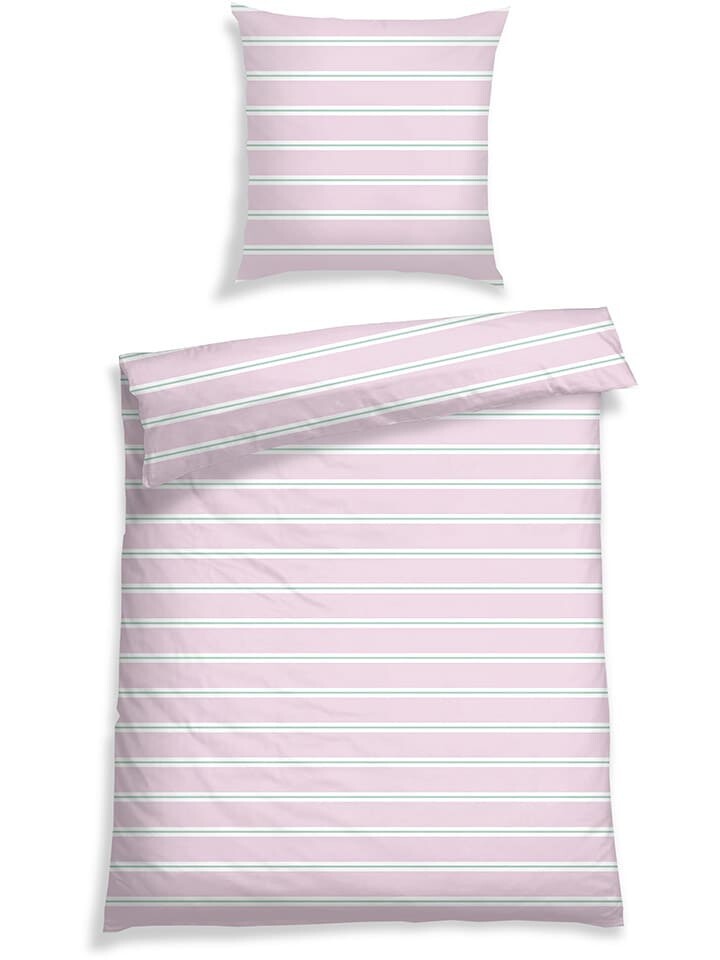 

Постельное белье Schiesser Renforcé Set Remy, цвет rosa/weiß
