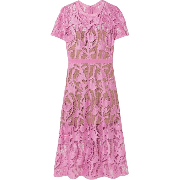 

Self-portrait Self Portrait Платье с коротким рукавом Женское Розовое