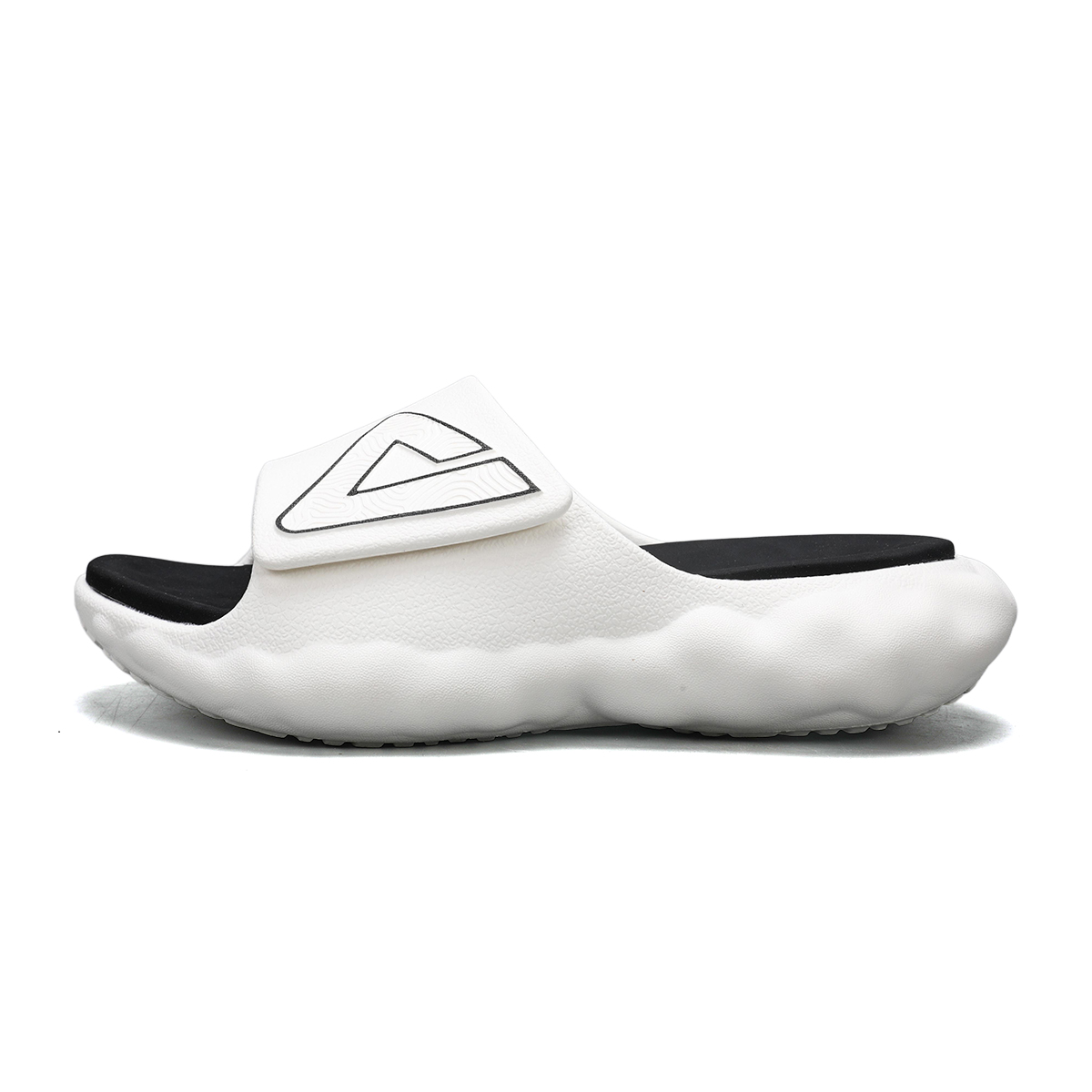 

PEAK Мужские сандалии-слипоны State Pole Cloud с противоскользящей подошвой и амортизацией, белый черный