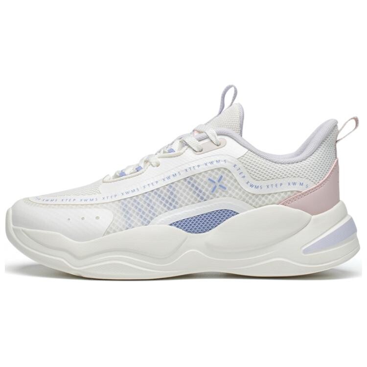 

Кроссовки XTEP Training Shoes Women's Low-top Sail White/technology Light Purple, белый/фиолетовый