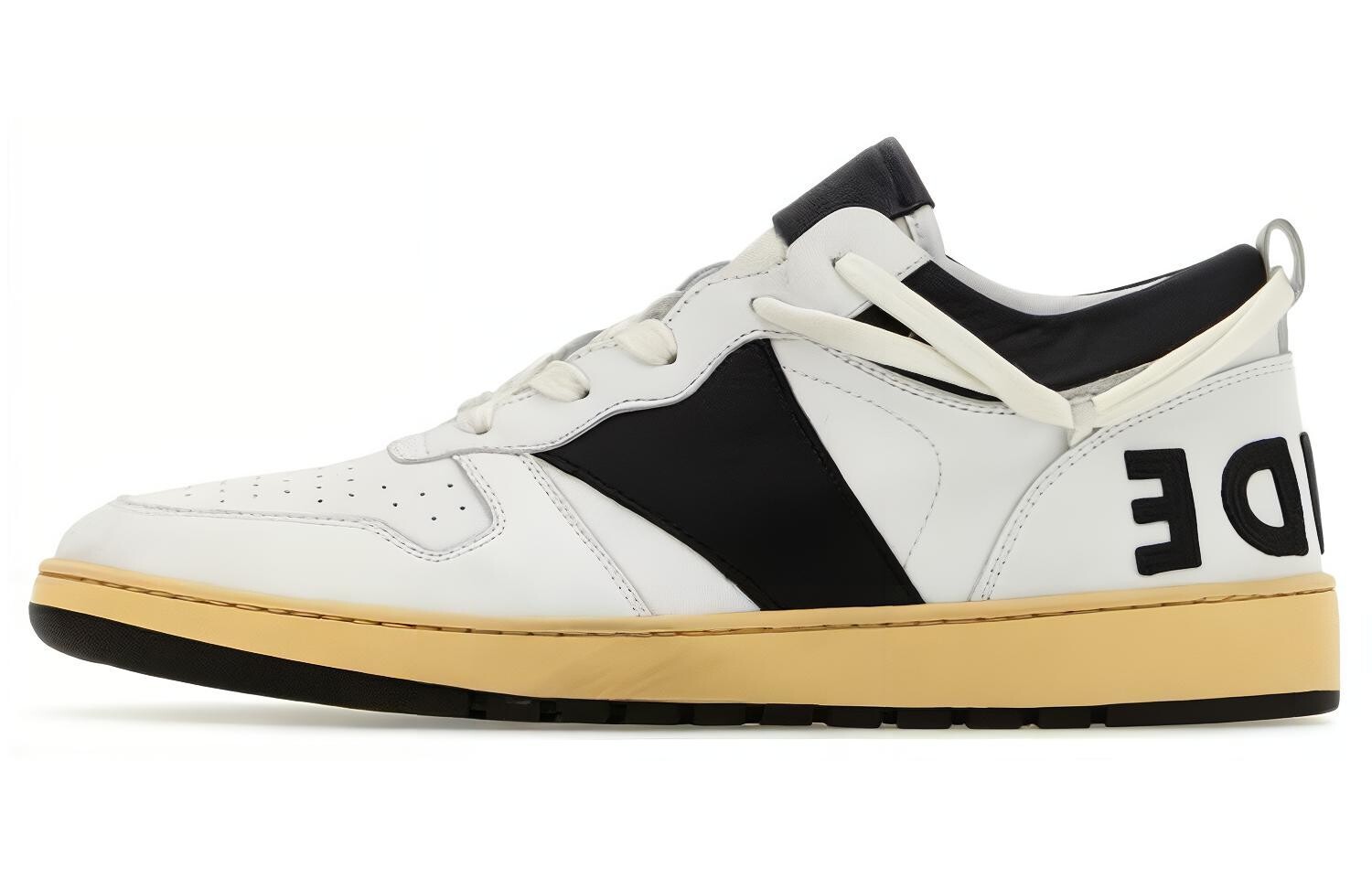 

Кроссовки RHUDE Rhecess Low 'White Black' 2023, черный/белый