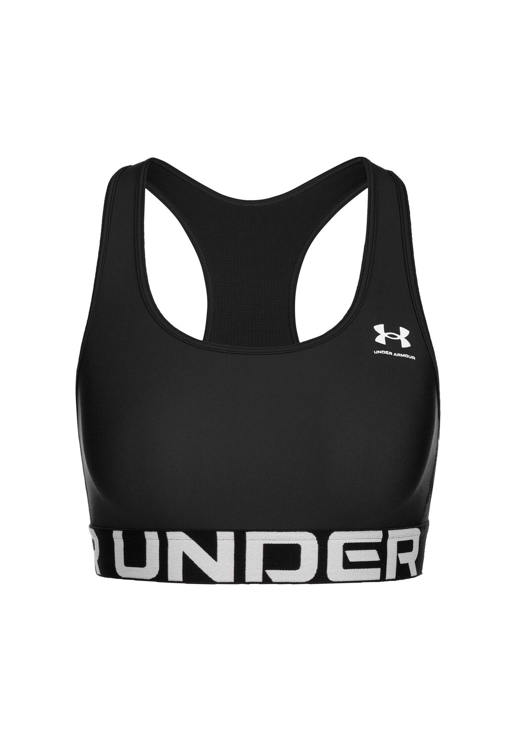 

Женский спортивный бюстгальтер среднего размера HeatGear Authentics UNDER ARMOUR, черный