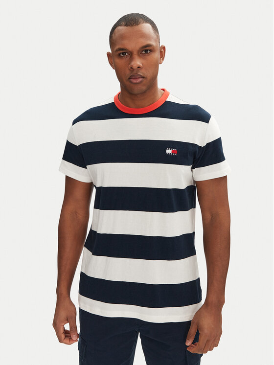 

Футболка обычного кроя DM0DM20766 Tommy Jeans, синий