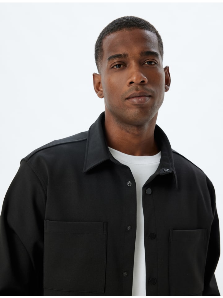 

KOTON Черная рубашка