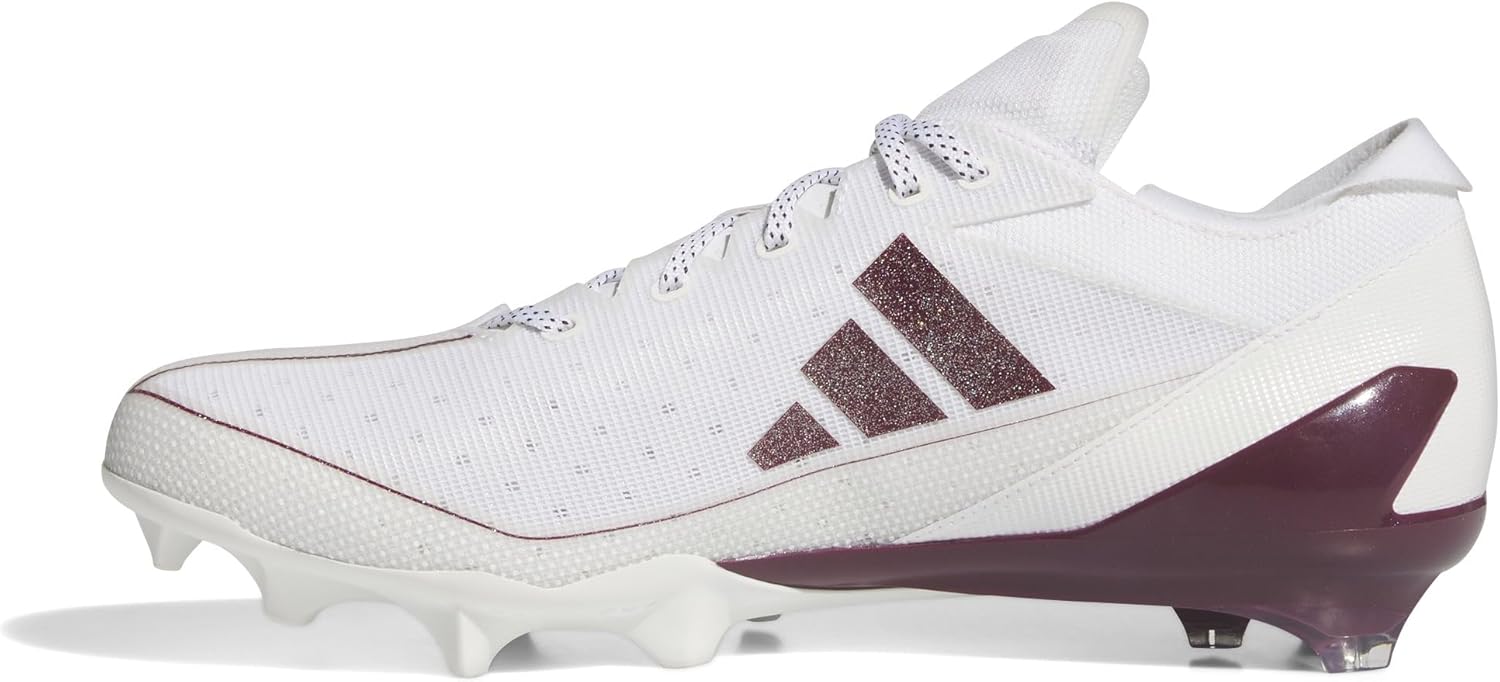 Мужские кроссовки Adidas Adizero Ghost, белый/красный — фото 2