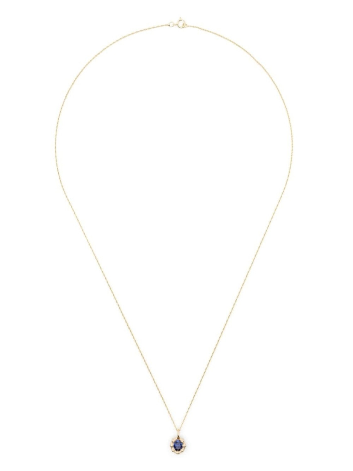 

Колье Mini Bamboo Pendant Bleue Burnham, золотой