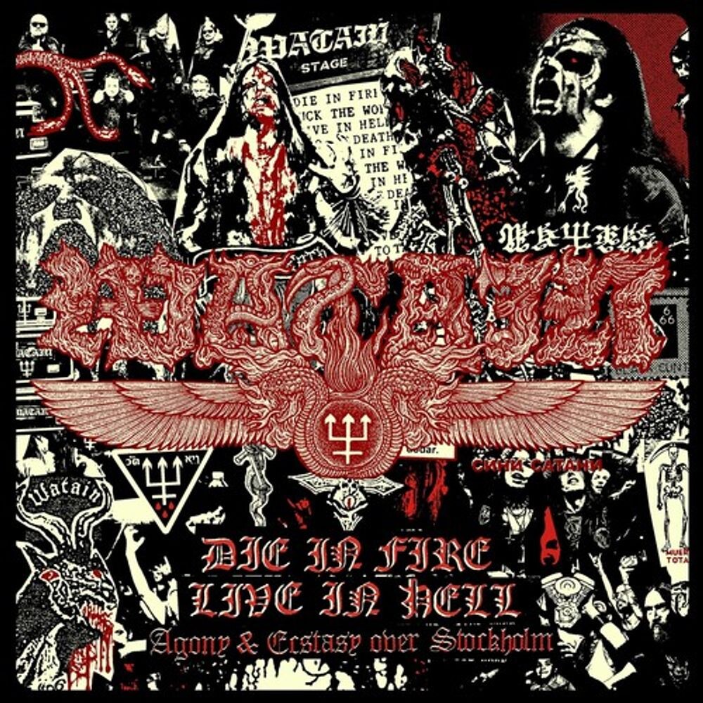 

Диск CD Die In Fire - Live In Hell - Watain