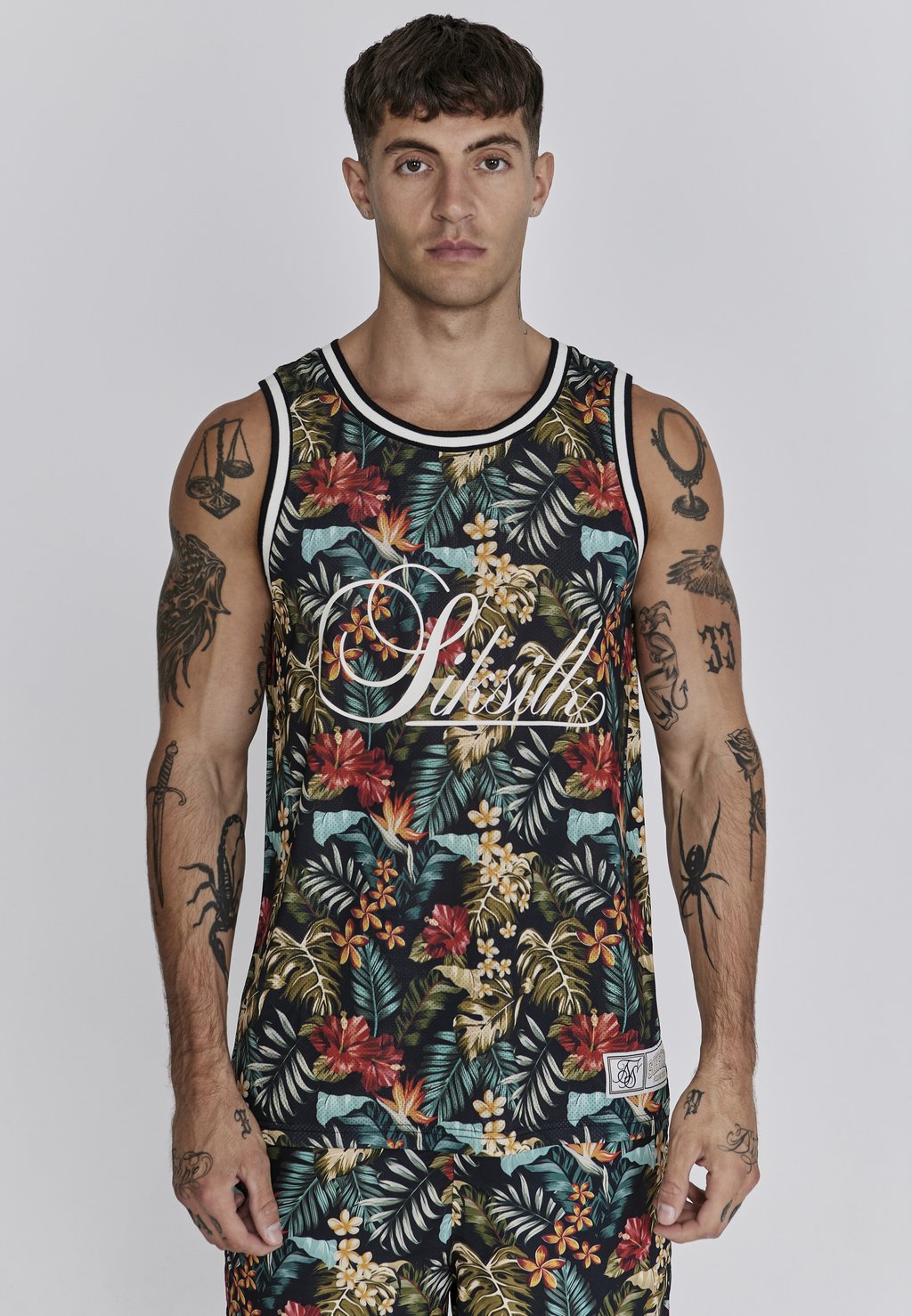 

Майка BASKETBALL VEST SIKSILK, мультиколор