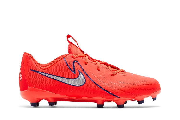 Бутсы Nike Erling Haaland x Phantom GX 2 FG GS 'Bright Crimson', оранжевый — фото 2