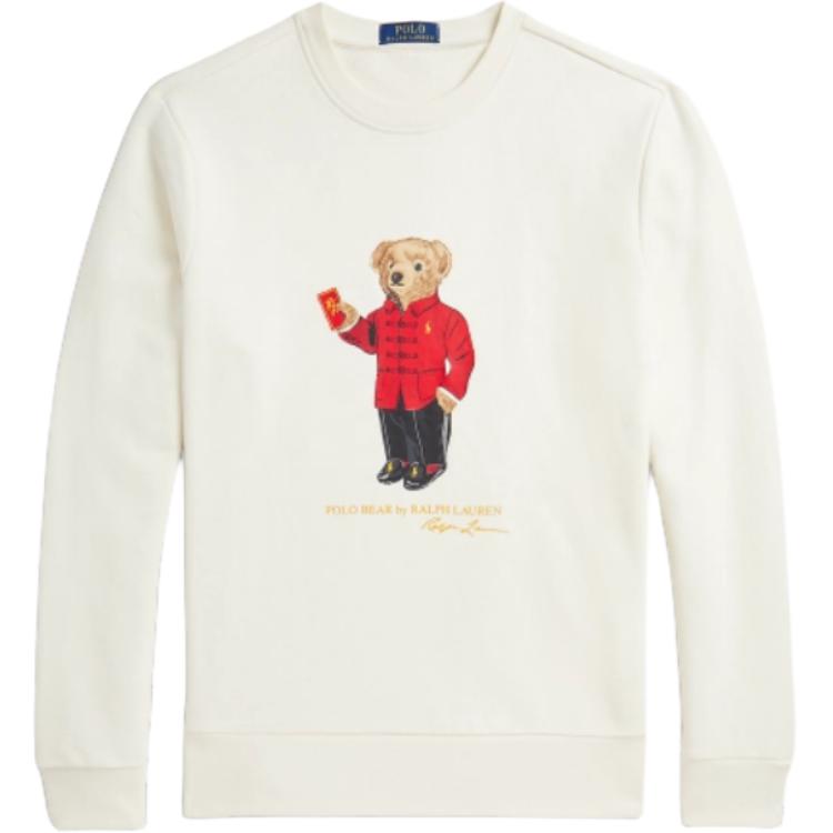 Свитер Polo Bear Chinese New Year Polo Ralph Lauren, экрю — фото 3