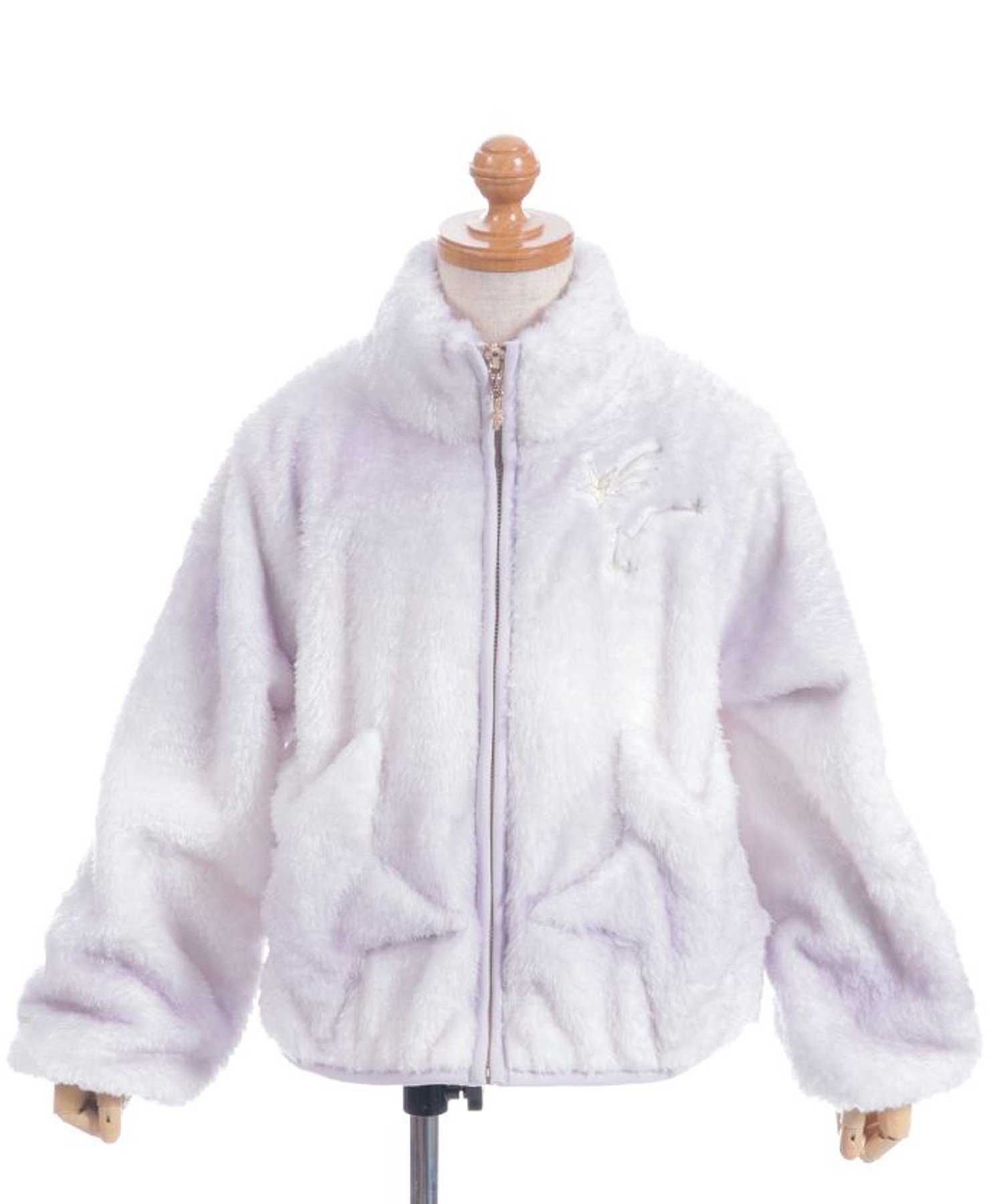 Куртка Изысканная шуба из звездного меха Axes Femme Kids, Lavender — фото 2