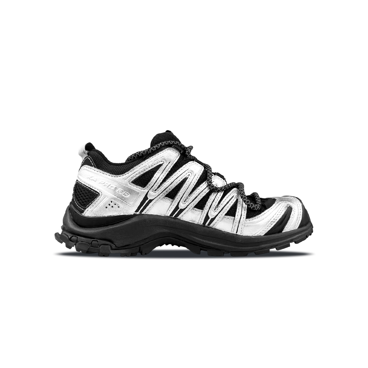 SALOMON Кроссовки XA PRO 3D Abrasion Resistant Low top Outdoor Shoes Unisex Silver Black — фото 3