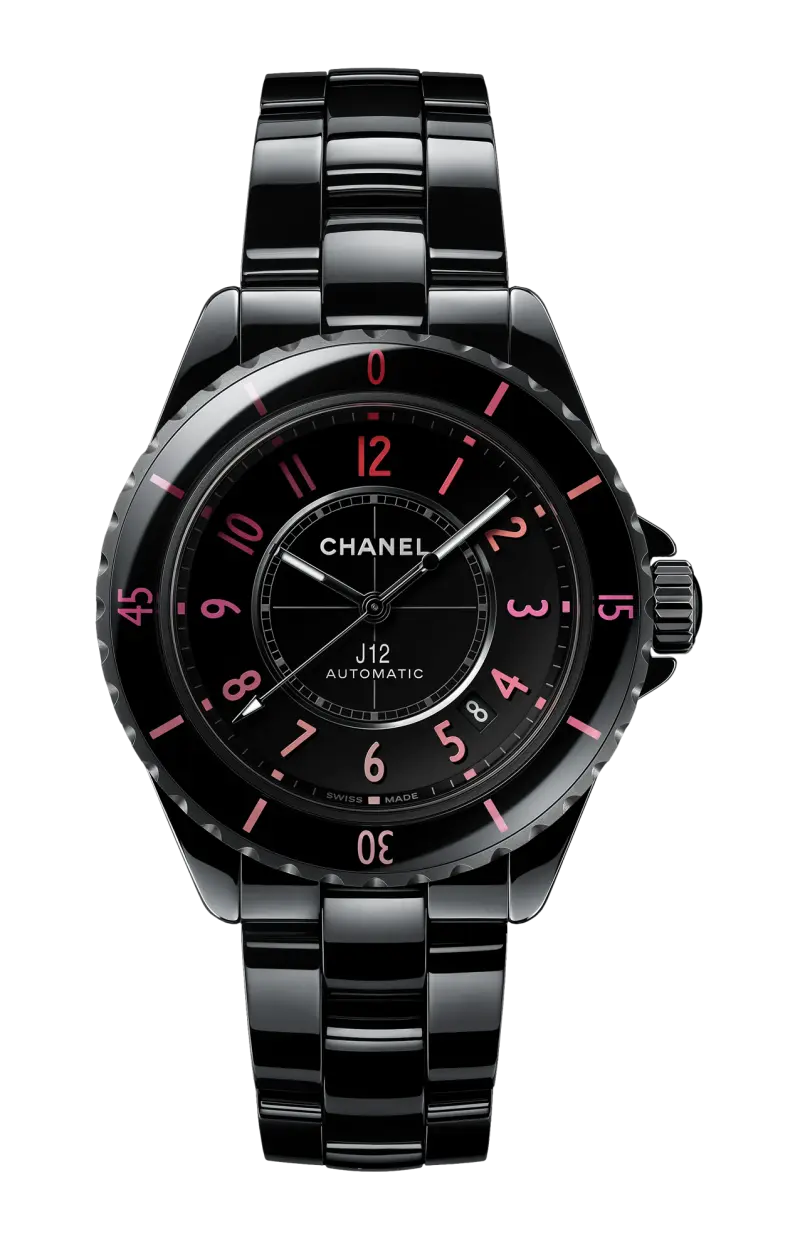 

J12 blush калибр 12.1, 38 мм - лимитированная серия - h10312 CHANEL