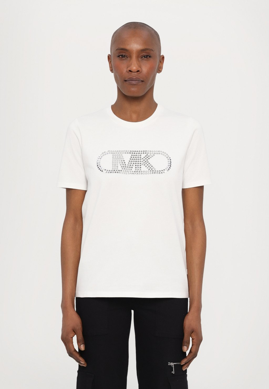 

Футболка с принтом EMPIRE CLASSIC TEE MICHAEL Michael Kors, белый