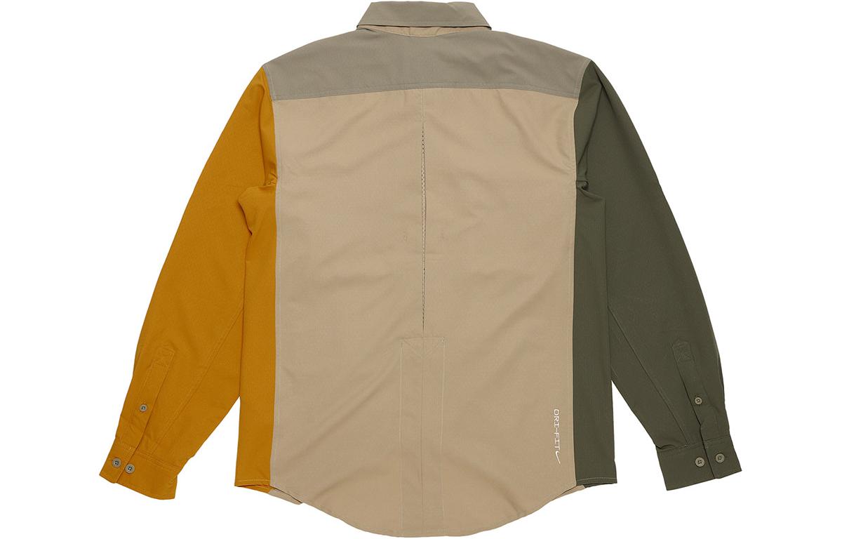 Мужская футболка Nike ACG Dri-FIT UV Devastation Trail с множеством карманов, цветными блоками и длинными рукавами DN3937-247 — фото 2