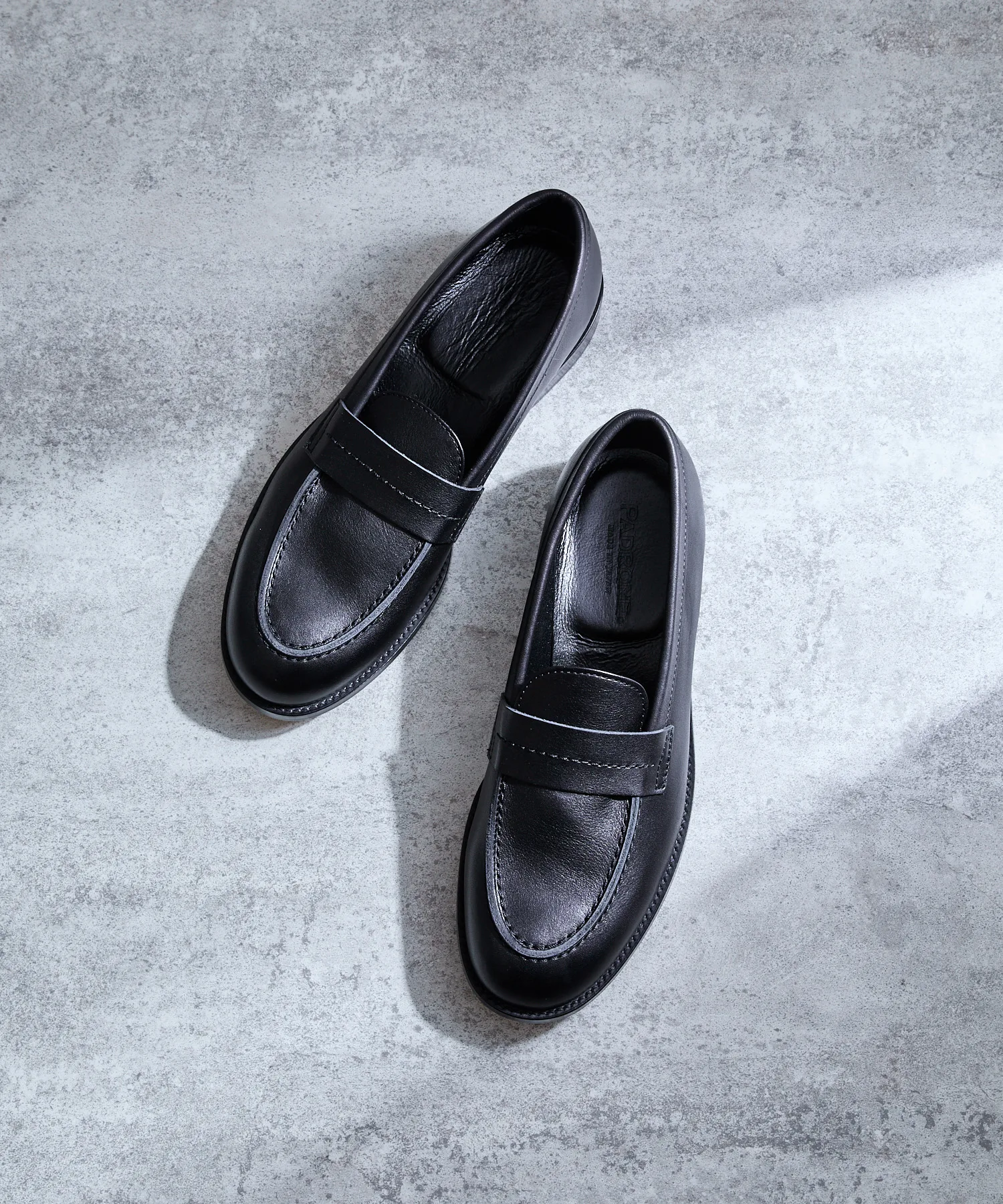 Мужские классические лоферы And A EX LOAFERS PA8759 чёрные — фото 2