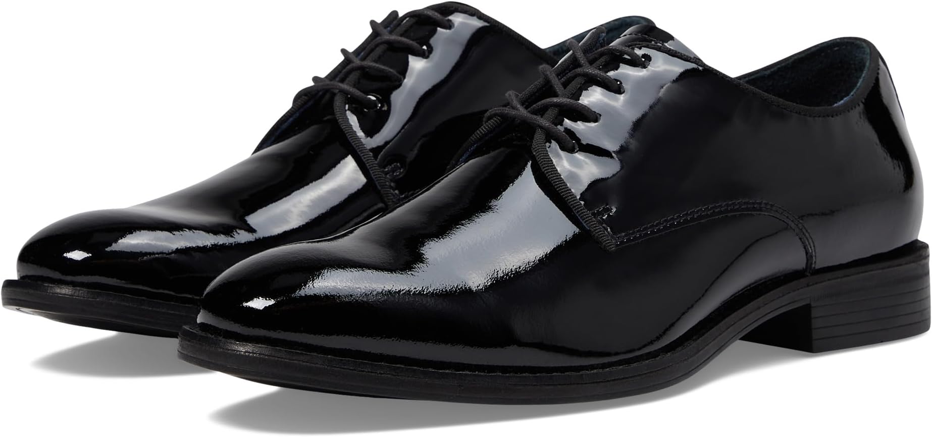 

Оксфорды Johnston & Murphy Lewis Plain Toe, цвет Black Patent Leather