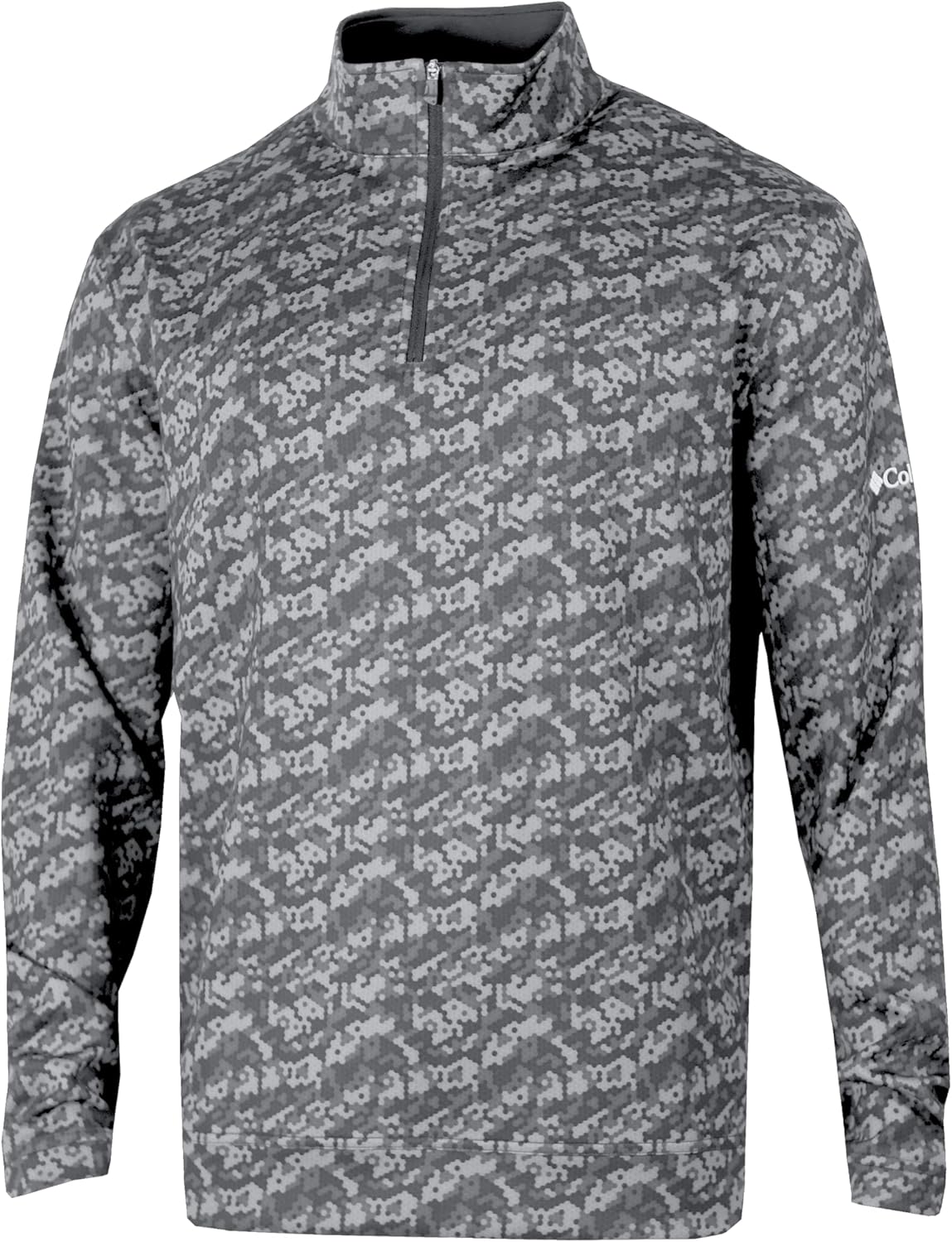 

Columbia Golf мужская толстовка Omni-Wick Printed Wickhams Hills, Honeycomb Cool Grey