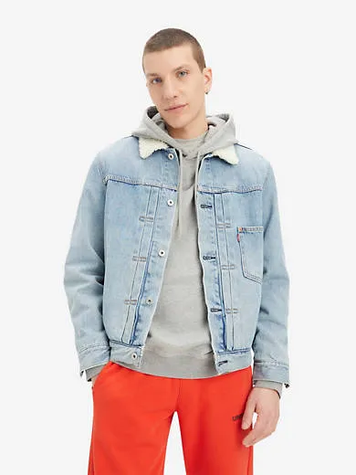 

Куртка типа I на подкладке Levi's, синий