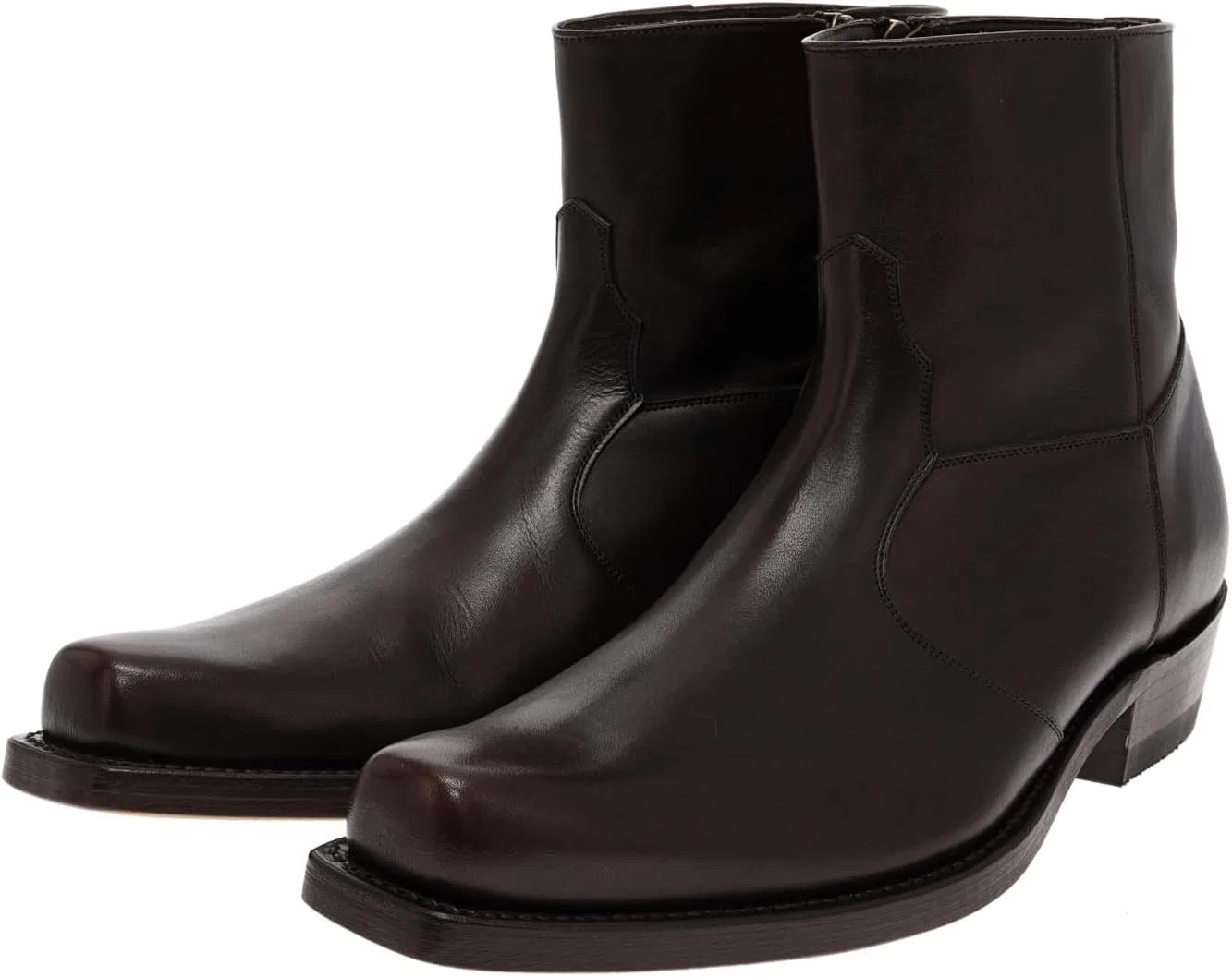 FB Fashion Boots Alvaro Marron Мужские ковбойские ботинки, кожаные ботинки, ботинки в стиле вестерн, коричневые — фото 2