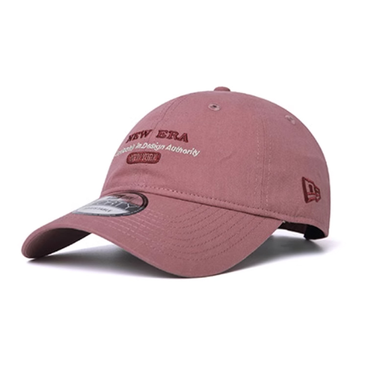 

New Era Хлопковая бейсболка унисекс розовая, Pink