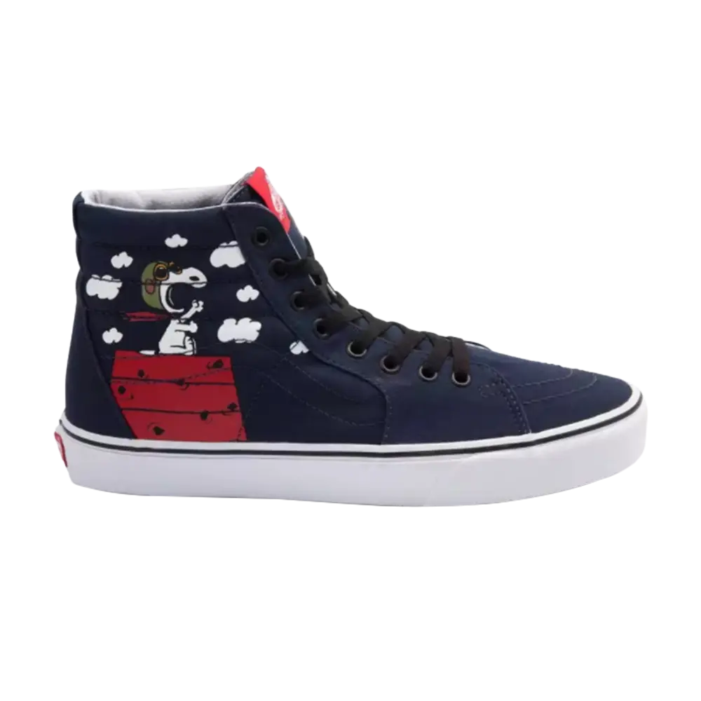 Кроссовки Peanuts x Sk8-Hi Vans, синий
