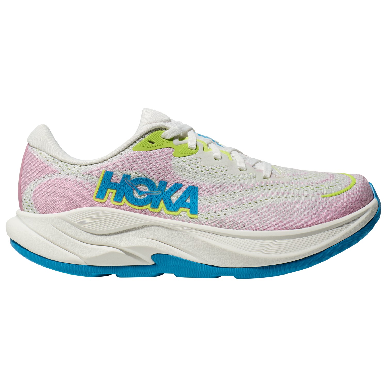 

Кроссовки Hoka Rincon 4, цвет Frost/Pink Twilight