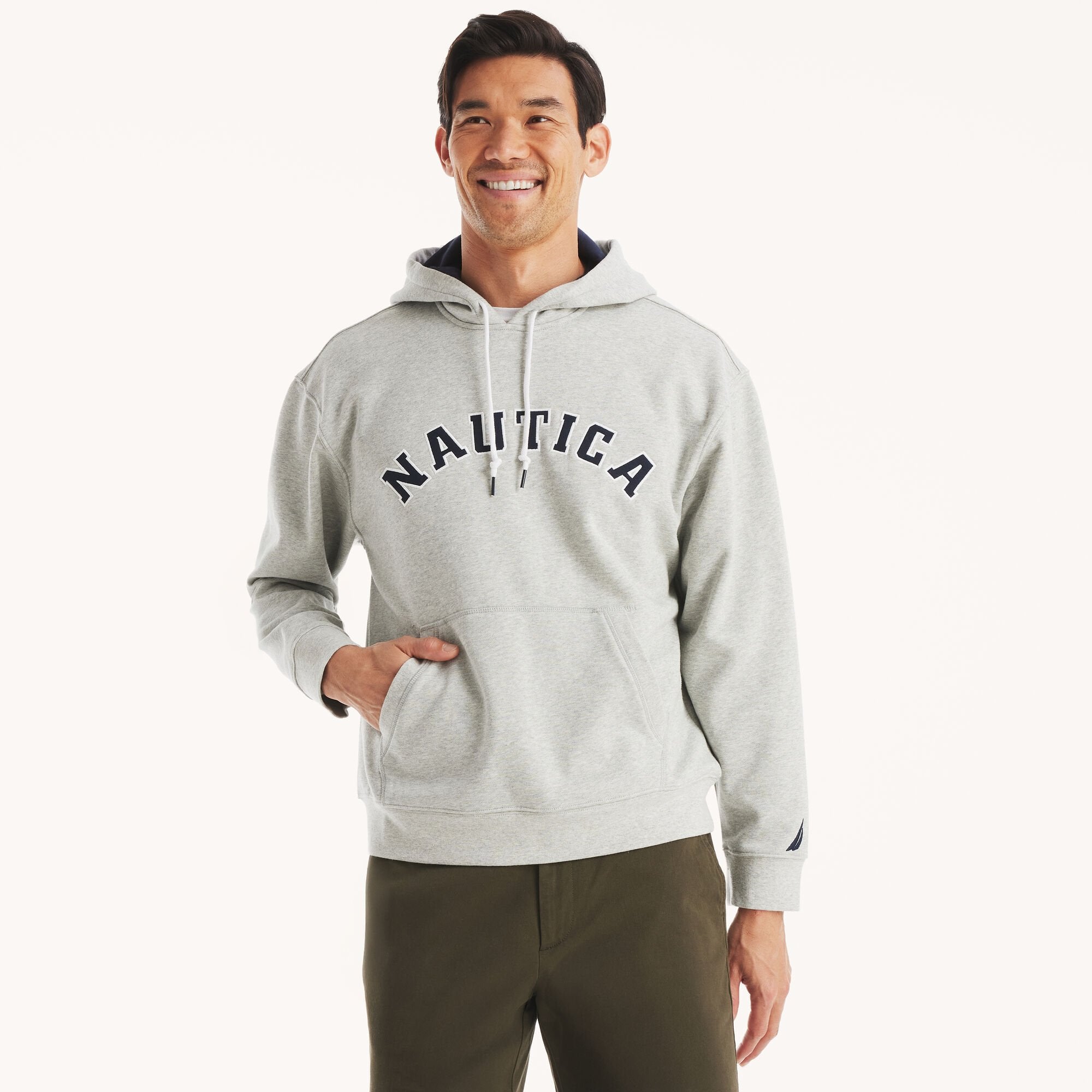 

Толстовка мужская Nautica, цвет grey heather